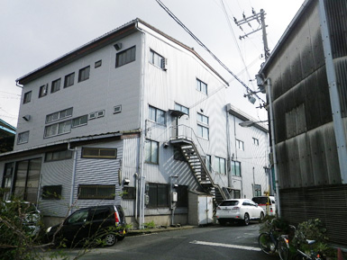 倉庫の施工前